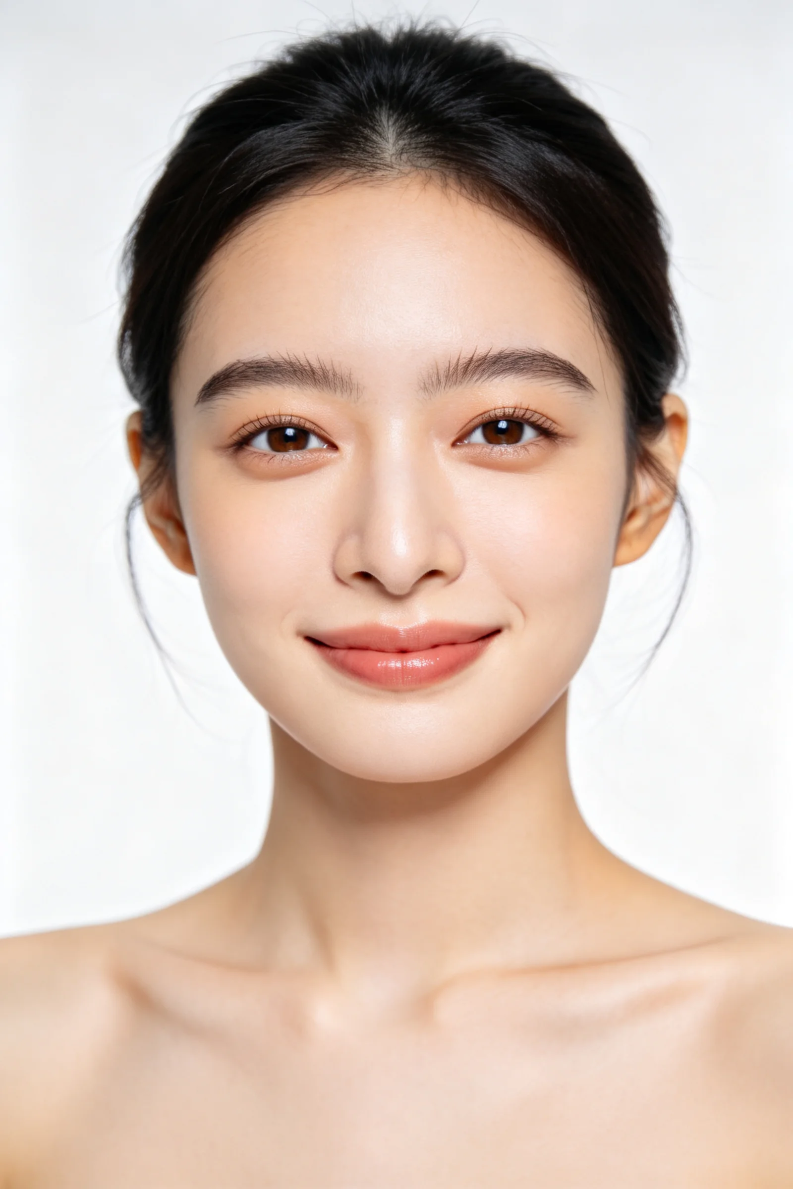 Natural beauty portrait result